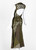 Junya Watanabe Comme des Garcons Green Sleeveless Lace Patch-Work Dress, 2006