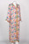 Vintage Colorful Silk and Metallic Caftan