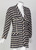 Chanel Black CrÃ¨me Wool Check Gold Button Cardigan Jacket, 1980s