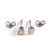 Ear Studs Earrings Diamond White Gold