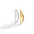 Pair of Bracelets Diamond white and yellow Gold