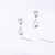 Diamond Kunzite and Pink Sapphire White Gold 18 Karat Earrings