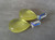 Art Deco Style 14 Kt Gold Diamonds Enamel Natural Lemon Quartz Drop Earrings