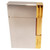 S.T. Dupont Ligne 2, Silver Diamond Head and Gold Plated