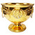 Solid Silver 18k Gold Plated Carrera y Carrera Calyx Cup Lion and Shell Ornament