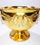 Solid Silver 18k Gold Plated Carrera y Carrera Calyx Cup Lion and Shell Ornament