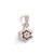 Diamond Flower White Gold Pendant