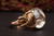 Antique Essex Crystal Equestrian Gold Horse Ring