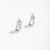 1940S Art Deco Diamond and Platinum Ear Clips Earrings