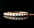 Antique Victorian Opal and Diamond Bangle, 9 Karat Yellow Gold