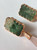 Antiques Jade Rose Quartz BriolÃ¨ Drops 18 Karat Rose Gold Earrings