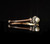 Victorian Diamond and Pearl Cluster Bangle, 18 Karat Rose Gold