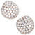 Diamond on Rose Gold Stud Earrings