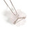 Rock Cristal Diamond and Pearl Pendant Chain Necklace