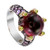 Zorab Creation-Boule MystÃ©rieuse Diamond and 10.40 Carat Pink Tourmaline Ring