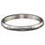 Antique Art Deco Platinum Engraved Wedding Band, circa 1927