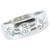 Diamond Band Ring in Platinum Art Deco, circa 1935
