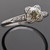 EGL USA Certified Vintage Edwardian-Era Platinum 0.76 Carat Diamond Ring