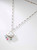 Multi Gems Mother of Pearl Gold Pendant Necklace