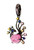 'Pavo Real' Dangling Pendant with Natural Fancy Color Diamond