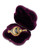 Diamond Enamel Sunfish Lapel Watch, circa 1860