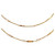 Antique 9 Karat Gold Fancy Link Chain Necklace, Edwardian