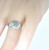 Diamond Vintage Ring in White Gold