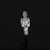 Vintage 14 Karat White and Yellow Gold Diamond Ring
