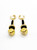 Vintage German Glass Beads, The Floating Art Deco Earrings