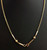 Antique 9 Karat Yellow Gold Fancy Link Chain Necklace, Edwardian