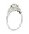 Art Deco 1.62 Carats Diamond Platinum Stepped Engagement Ring