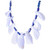 Lapis Lazuli Chalcedony Handmade Sterling Silver Tribal Warrior Bold Necklace