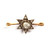 Antique Rose Cut Diamond Star Brooch
