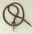 Robert Jeweled Fox Head Belt-Necklace