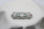 7.00 Carat Old Miner, French Cut & Square Emerald Art Deco Platinum Pin