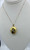 Victorian Bird Swallow Locket Pendant Necklace Pearl 14 Karat Gold