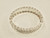 Antique Victorian Matt Finish Silver Hand Engraved Bangle, 1884, Sydenham Bros