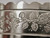 Antique Victorian Matt Finish Silver Hand Engraved Bangle, 1884, Sydenham Bros