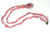 Miriam Haskell Pink Pate de Verre Bead Necklace