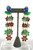 Maison Gripoix Anglo Indian Floral Cascade Earclips