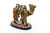 Early 20th Century Tigers Eye Pearl Emerald Yellow Gold Camel