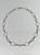 Timeless 4.67 Carat Diamond 18 Karat White Gold Link Chain Necklace