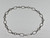 Timeless 4.67 Carat Diamond 18 Karat White Gold Link Chain Necklace