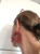 Coral Branch Fringe Coral Earrings 18 Karat Gold