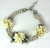 Miriam Haskell Freshwater Pearl Flower Station Necklace