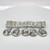 Antique George Shiebler Sterling Silver Etruscan or Medallion Brooch