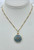 Antique Rose Cut Diamond Platinum Enamel Locket Necklace Ambassador Galbraith