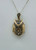 Antique Victorian Locket 14 Karat Gold Etruscan Revival Pendant Circa 1860