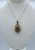 Antique Victorian Locket 14 Karat Gold Etruscan Revival Pendant Circa 1860