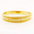 Gold Omega Bracelet in 18 Karat Yellow Gold is Regal and Like a Bangle Bracelet